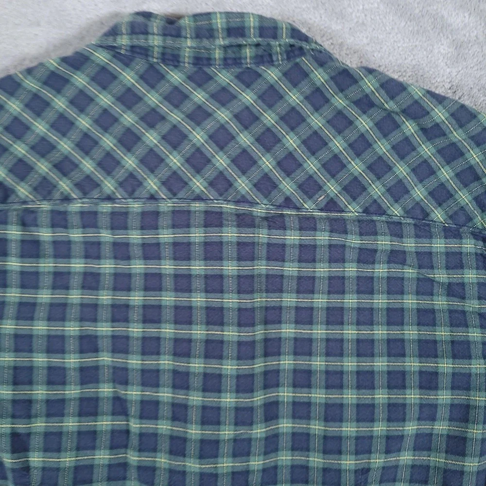 Denim & Supply Ralph Lauren Shirt‎ Womens Large Plaid Flannel Tomboy Button Down